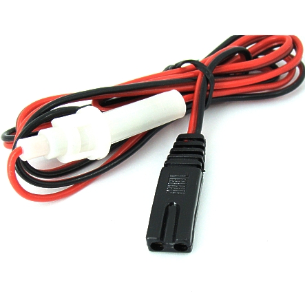 81-601-00080-12v-anschlusskabel-2014D 2pol Anschlusskabel für CB Funk Kühlgeräte usw 13x7mm